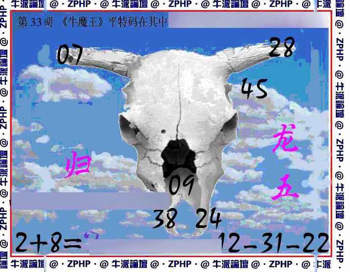 033期牛派脸谱报[图]