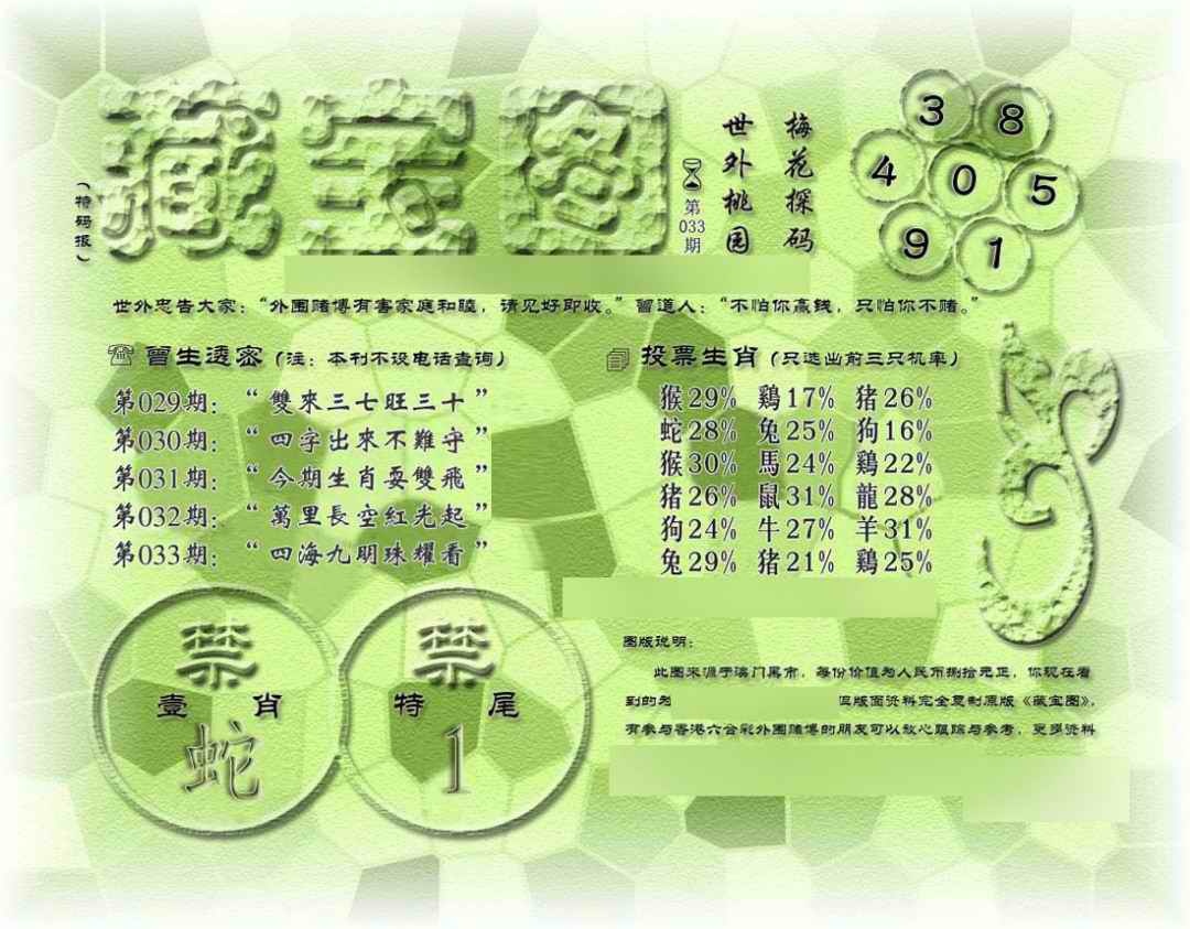 033期假老藏宝图[图]