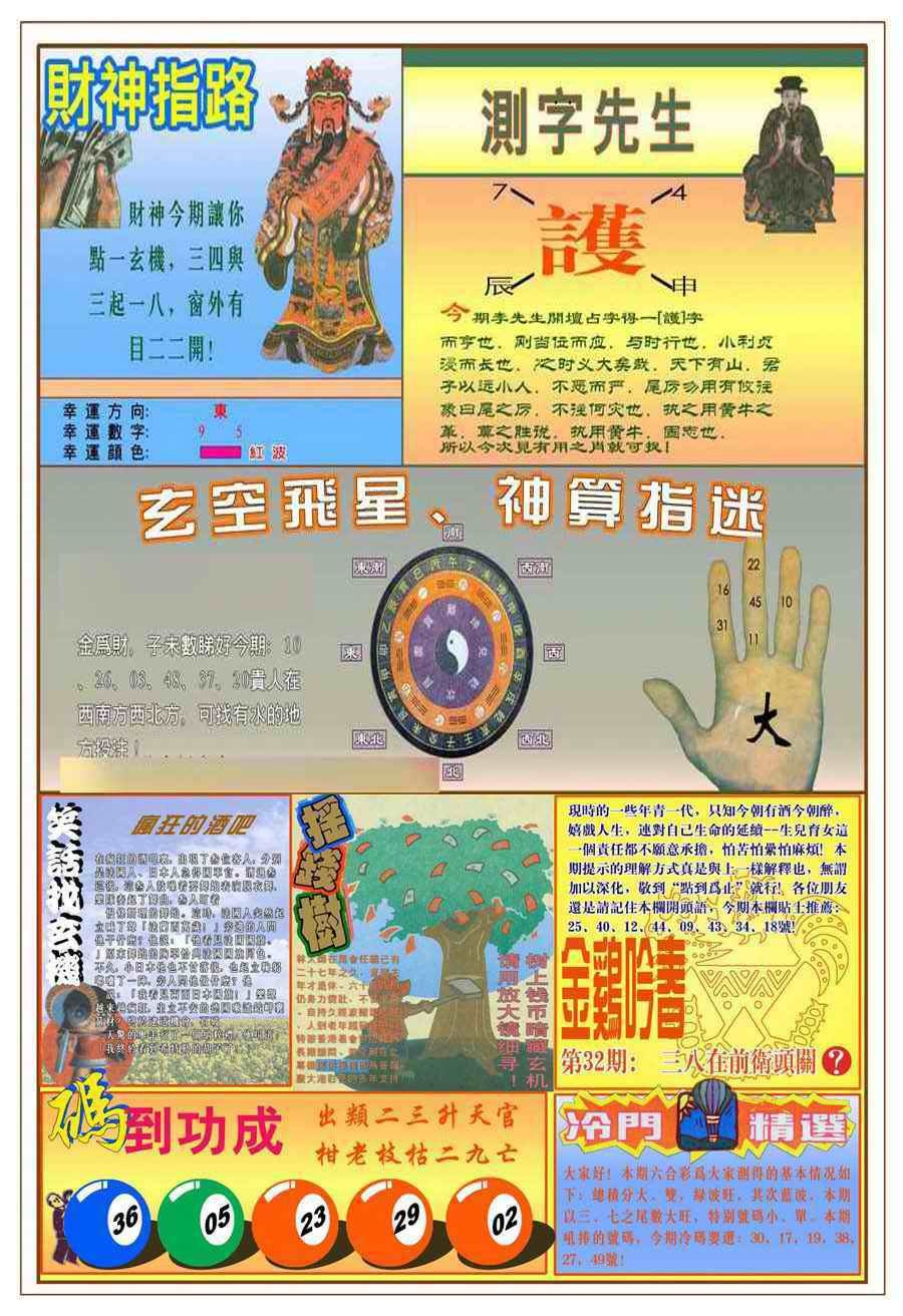 033期(新版)四柱预测B[图]